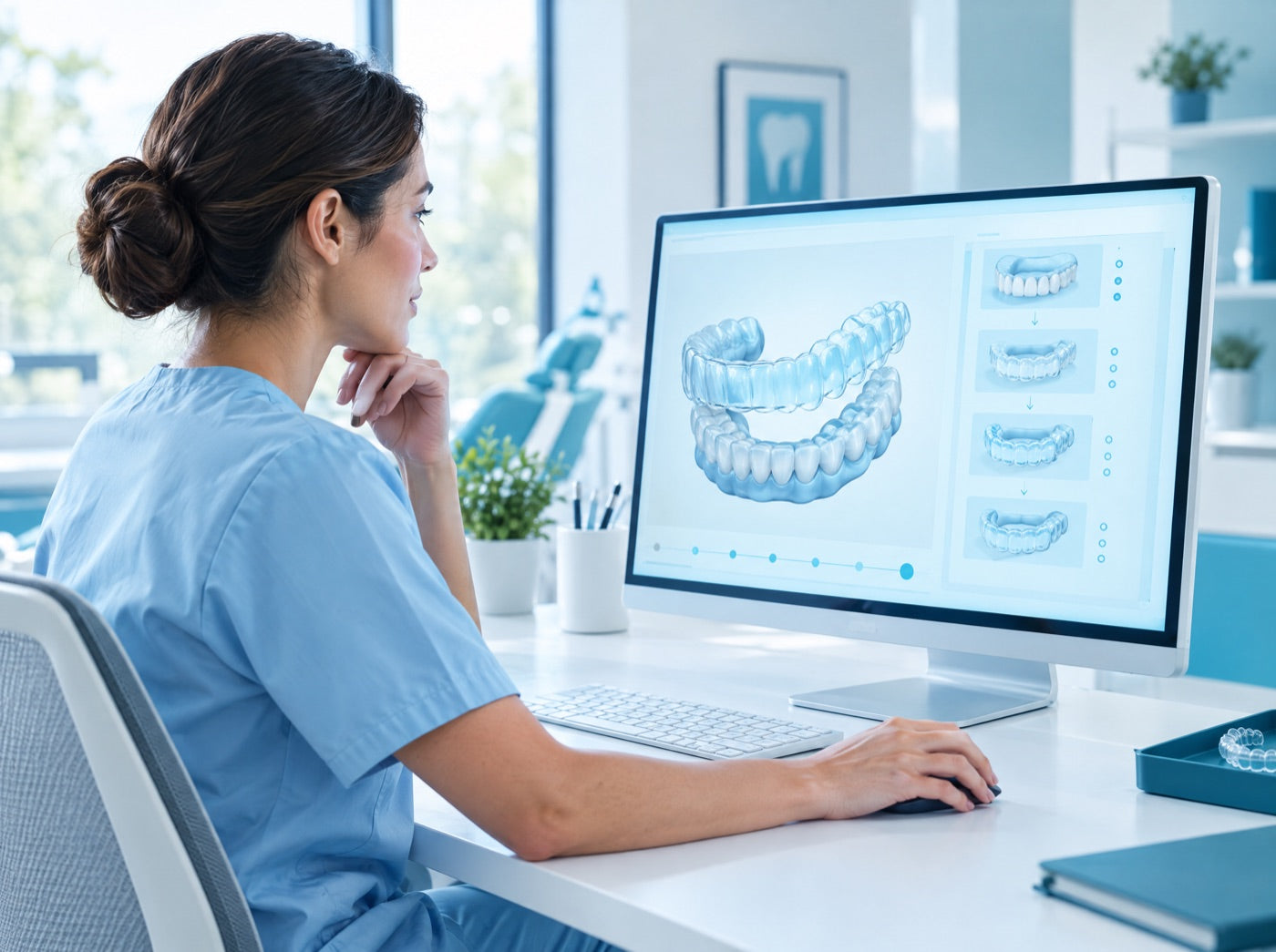Your dentist creates your plan